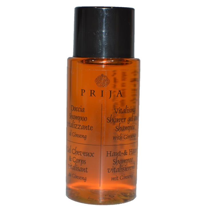 Set 50 bucati sampon si gel de dus, Prija, 40 ml, GFL