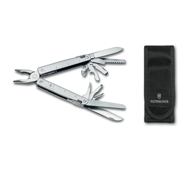 Cleste multifunctional Victorinox, Gri