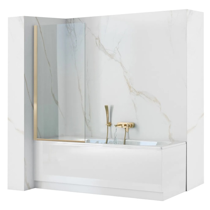 Rea Elegant Fix 70, fürdőkádparaván, 70 cm