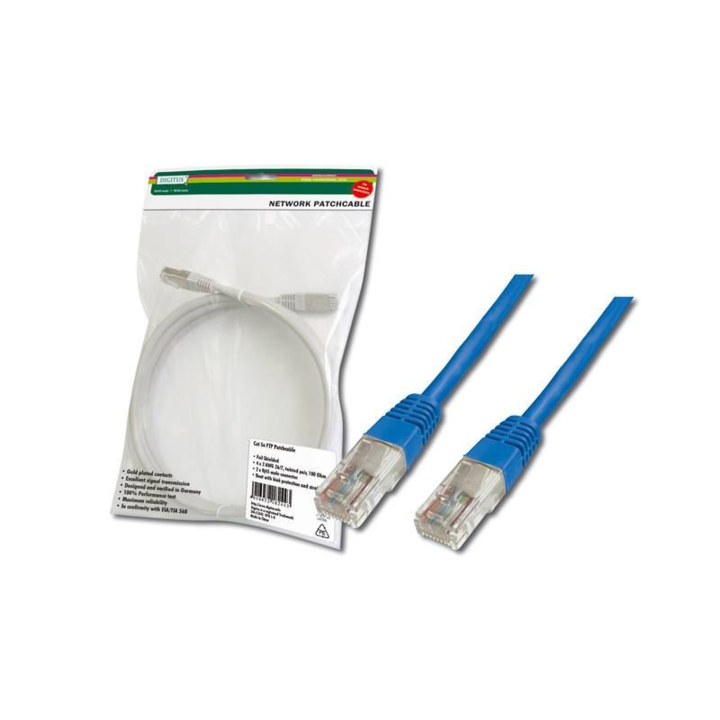 Digitus DK-1511-020/B UTP patch kábel CAT5e 2m kék