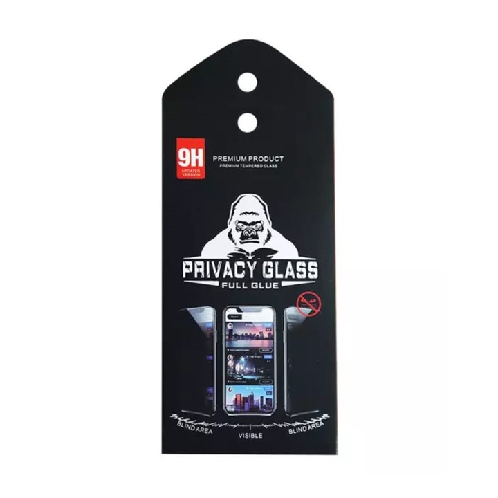 Стъклен протектор 9H, Съвместим с Apple iPhone 13Pro Max/14 plus, 3D защита на екрана