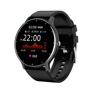 Ceas smartwatch si bratara fitness, Radus®, model RS01, Notificari Apeluri/Sms/Social Media, monitorizare activitati fizice, somn, ritm cardiac, pedometru, player muzica, rezistent la apa, negru