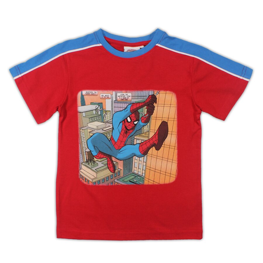 Tricou Spider-Man, rosu cu albastru