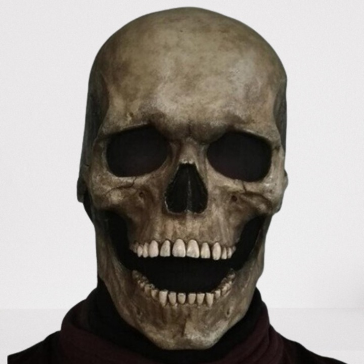 Masca Craniu, Pentru Halloween, Alb murdar
