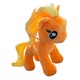 Плюшена играчка, Пони, My Little Pony, Apple Jack, 25 см с мелодия, връв с вендуза, оранжев