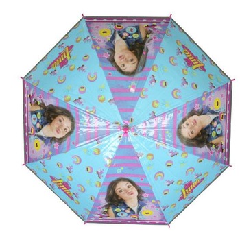 Umbrela automata Soy Luna, albastra cu dungi Umbrela automata Soy Luna, albastra cu dungi