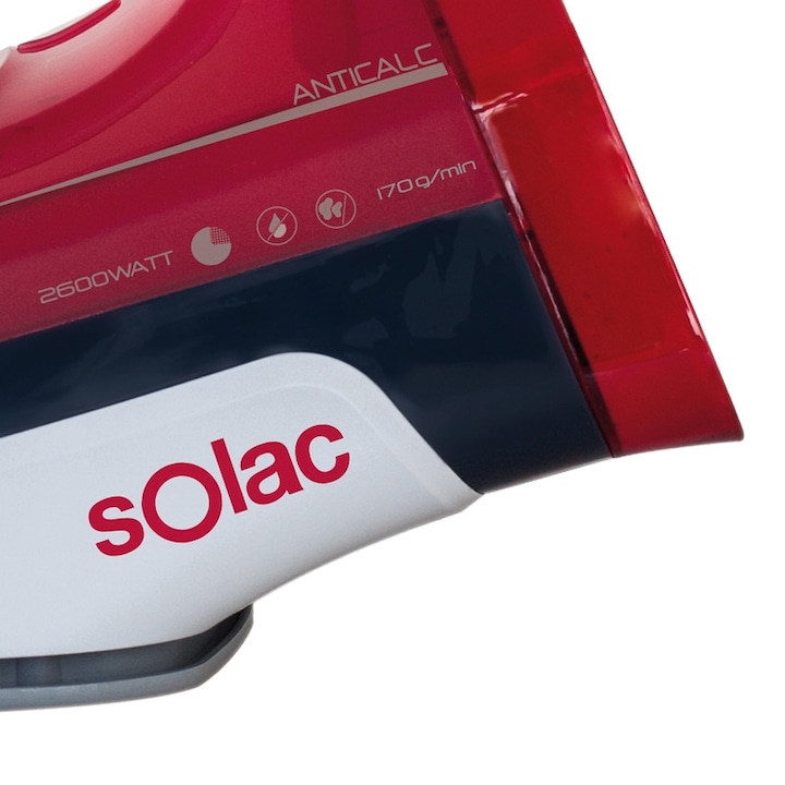 Ютия Optima PERFECT, 2600W, система против капене, самопочистваща се, вертикална пара, Solac, PV2014