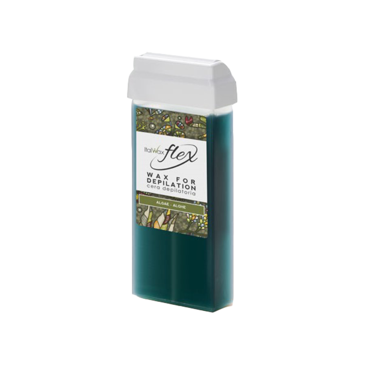 Ceara pentru epilat corporal Italwax Flex cu Alge, cartus 100 ml
