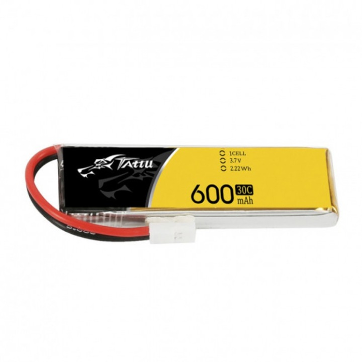 Батерия Molex, Gens Ace Tattu, E-Flite/Blade, 600 mAh, 3.7 V, 30 C, многоцветна