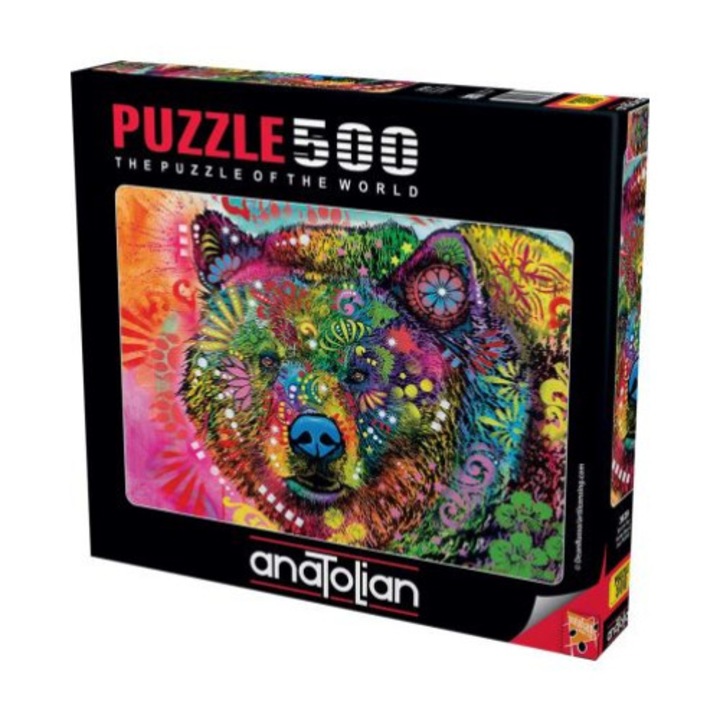 Puzzle Anatolian din 500 de piese - Hunky Bear