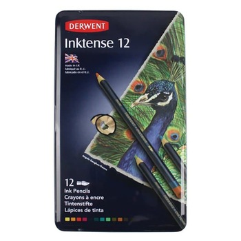 Set 12 creioane Derwent Inktense 0700928 Set 12 creioane Derwent Inktense 0700928