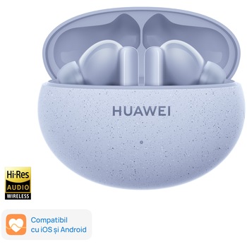 Casti in-ear Huawei FreeBuds 5i, True Wireless, Bluetooth, Isle blue