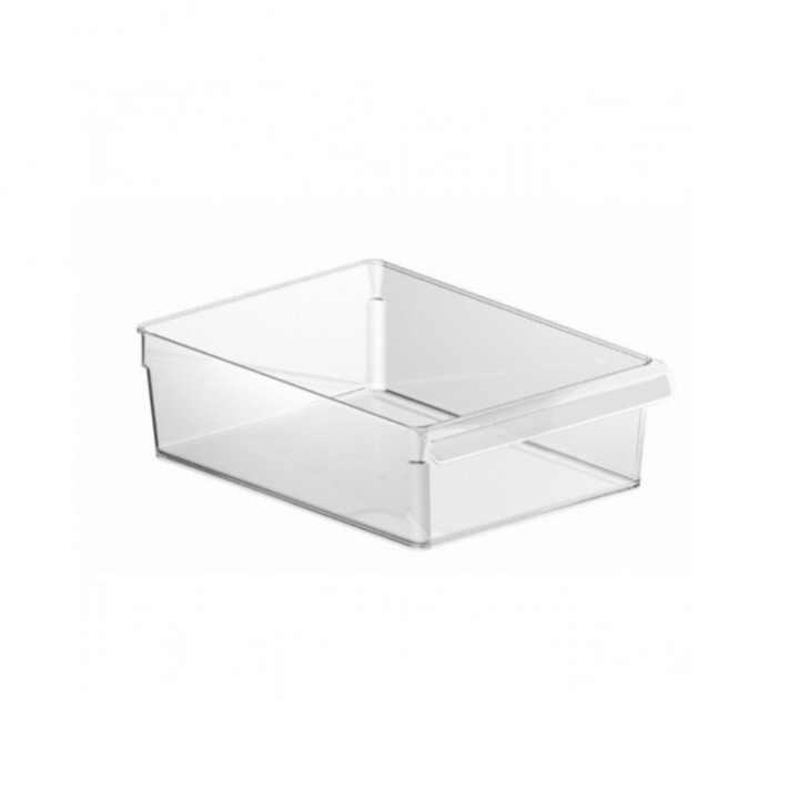 Organizator frigider Loft L, Rotho, Plastic, 5 l, Transparent