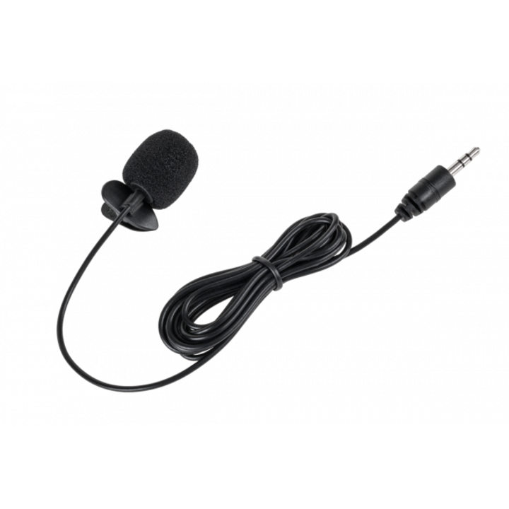 Microfon PC condensator, LP, Conector Jack 3.5 mm, 2 m, Negru