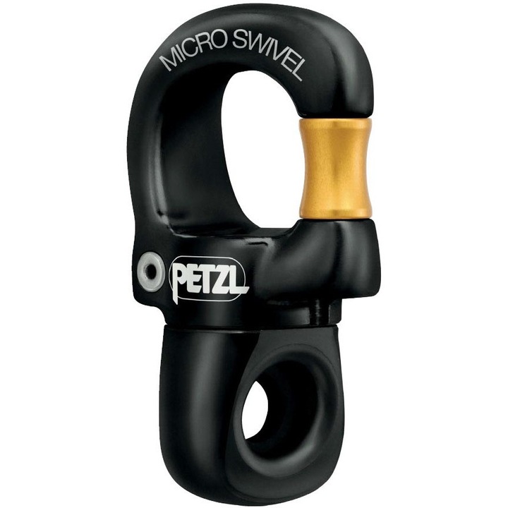 Carabina pentru rasucirea funiei, Petzl, Negru