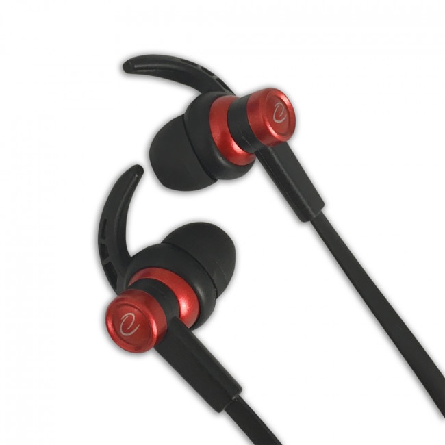 Casti cu microfon - Esperanza EH201KR - Negru, Rosu