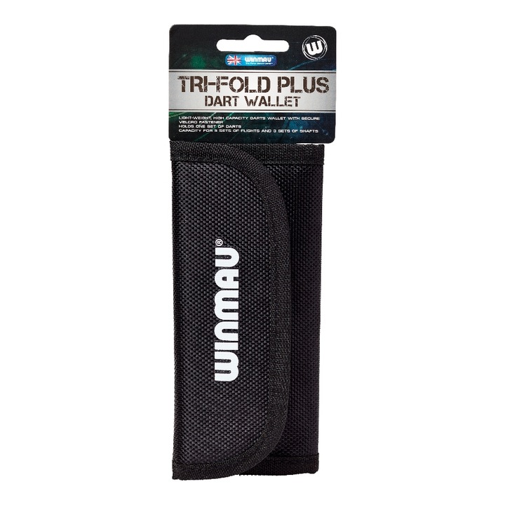 Winmau Tri-Fold Plus портфейл за дартс черен