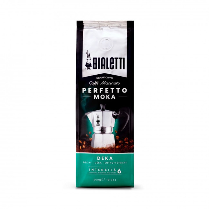 Мляно кафе, Bialetti, Perfetto Moka Deca, Безкофеиново, 250 гр.