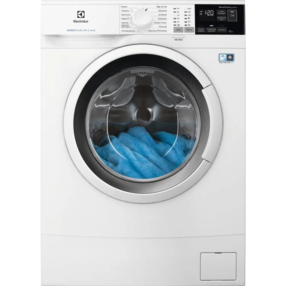 Masina de spalat rufe Electrolux PerfectCare 600 EW6SN406WP, 6 kg, 1000 RPM, Alb