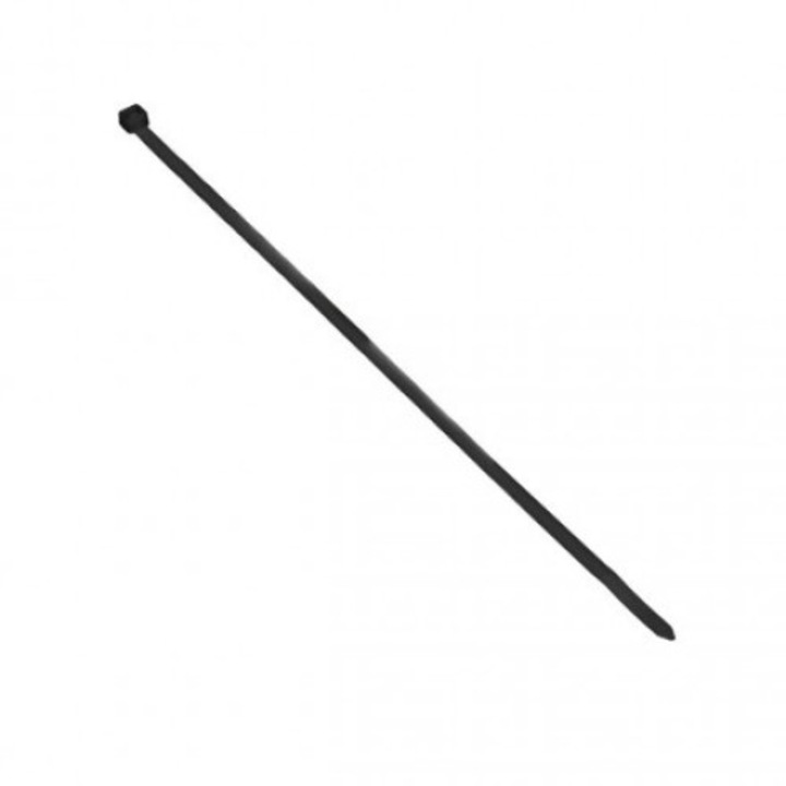 Set 100 bride cabluri, Orno, 4.8 x 400 mm, Negru