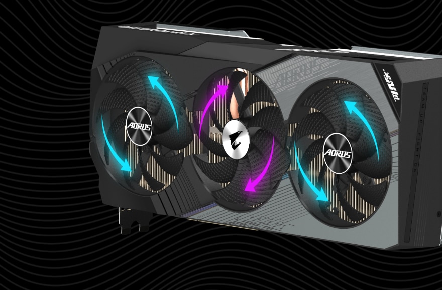 Placa video Gigabyte AORUS GeForce RTX 4080, 16GB GDDR6X, 256-Bit