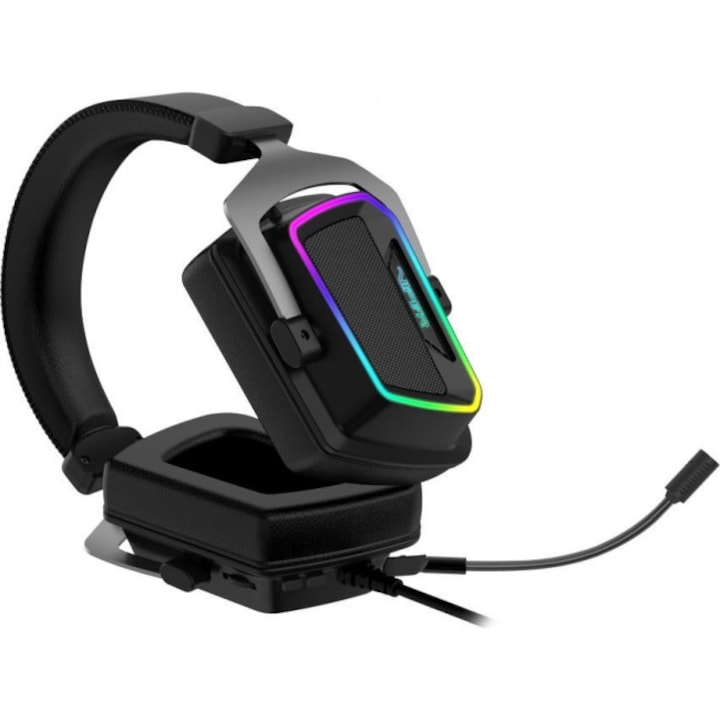 Casti de gaming, Razer, Kraken X Lite, Cu microfon, Negru