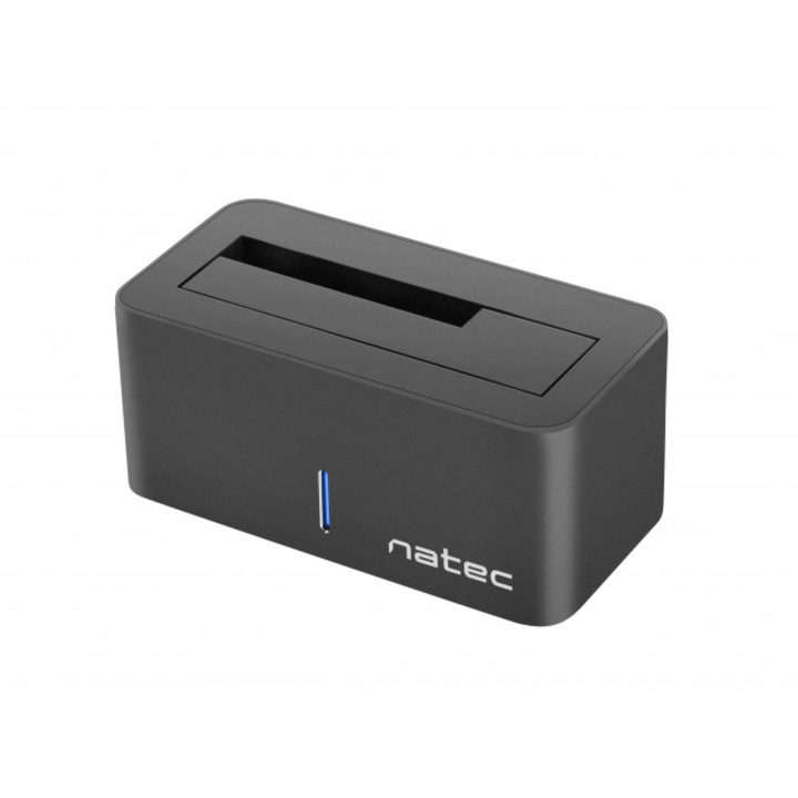 Докинг станция Kangaroo, Natec, Алуминий, USB, За Mac и Windows, Черен/Бял