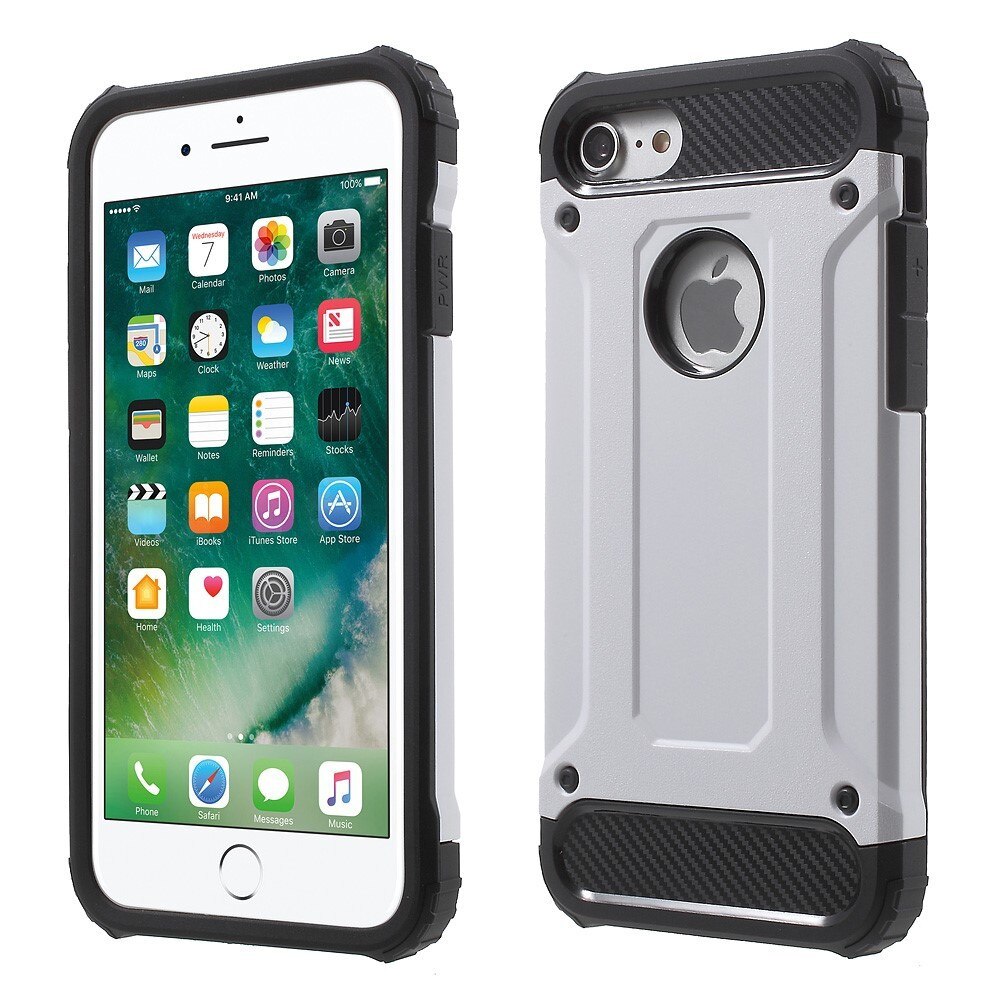 Husa strong armour Iphone 7+ silver