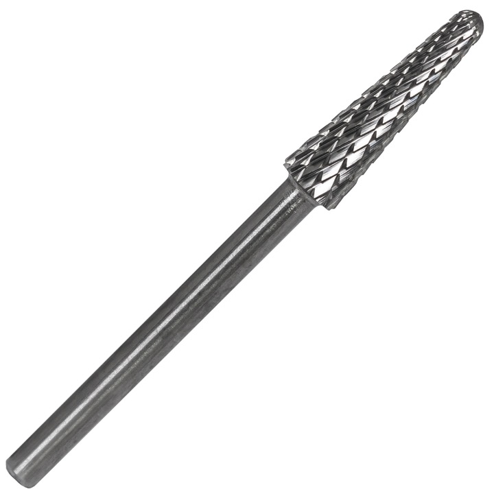 Capat freza de unghii, bit de carbid PRIMA, cu capat conic, 4x13.5mm, marime M