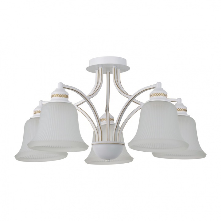 Полилей, EL LTD, 2638/5, 5xe27, Бял