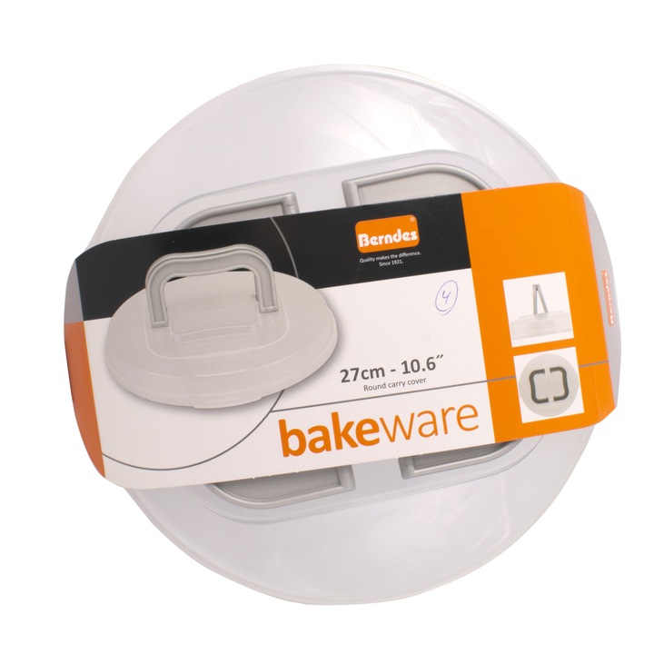 Capac universal, rotund, transparent, 27 cm, 60000