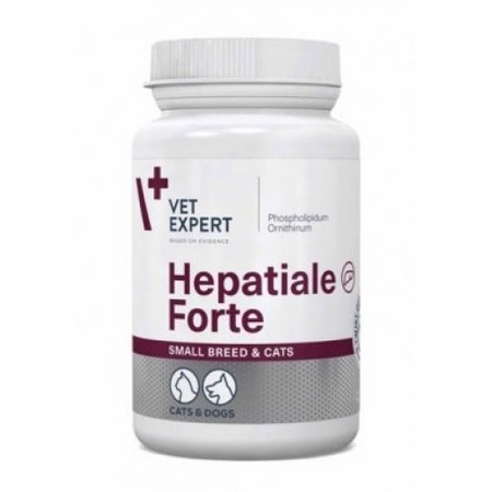 Хранителна добавка за черния дроб, за кучета и котки, Hepatiale Forte ...