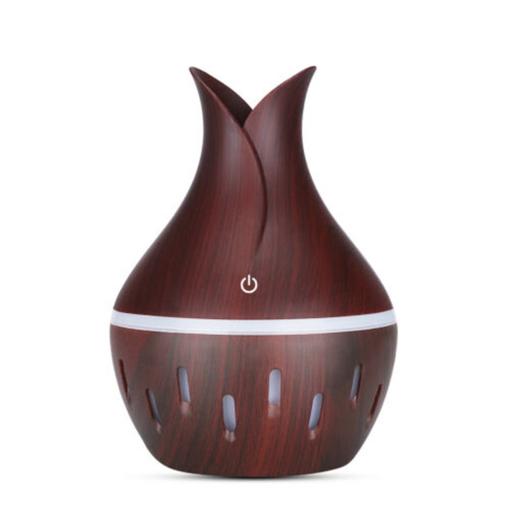 Овлажнител за въздух 300 ml LED Dark Wood hus 02-3 Дифузер
