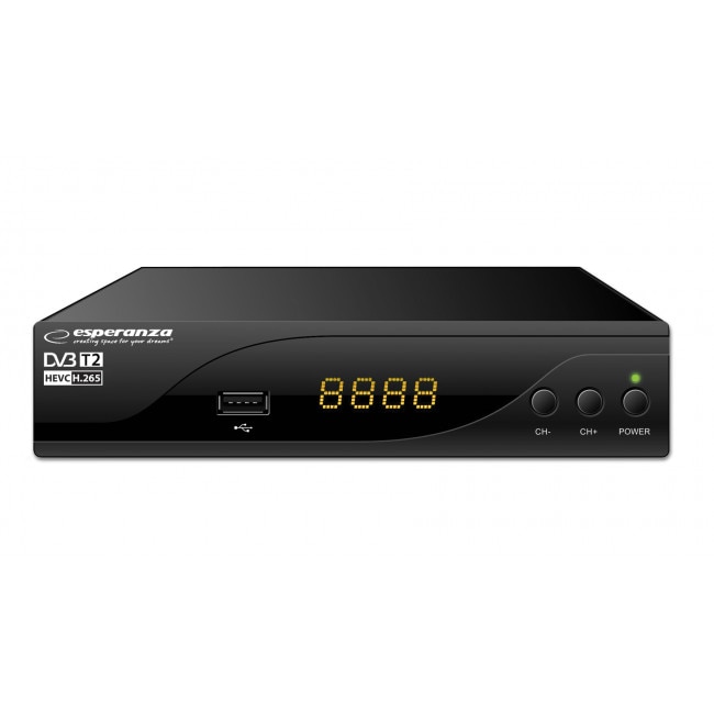 Receptor TDT Full HD DVB-T2 H.265 HEVC - Kruger&Matz