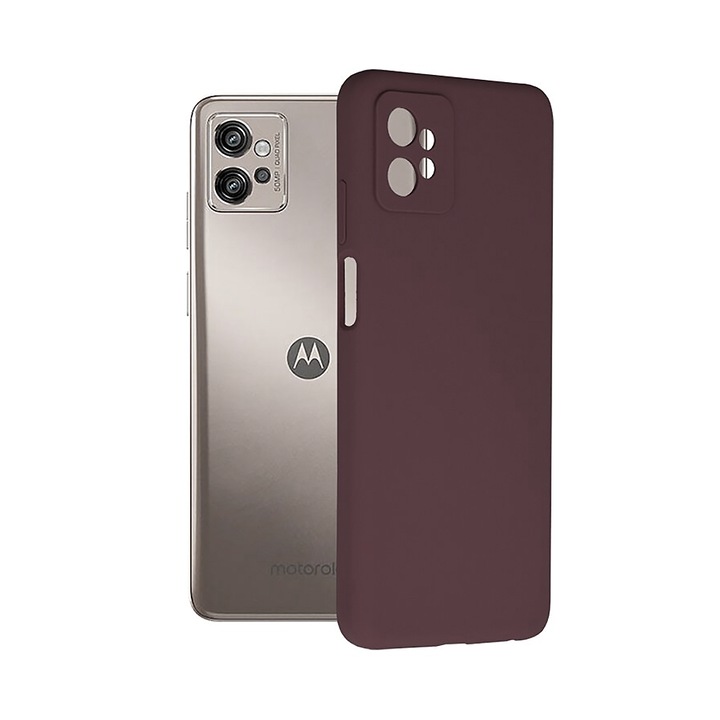 Силиконов TPU калъф с микрофибър за Motorola Moto G32, интериор микрофибър, Optim Ultra Protection, Visiniu