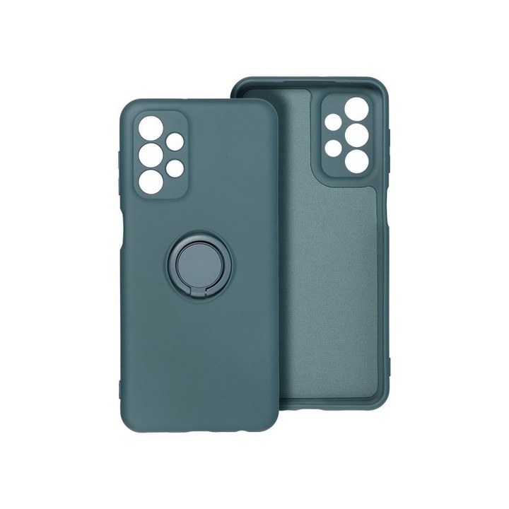 Husa Spate Forcell Ring Compatibila Cu Samsung Galaxy A13 4g, Verde