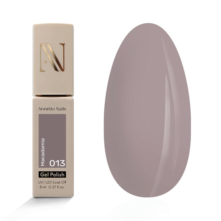 Oja Semi AnnetteNails Wedding Macadamia 013, 8ml, Maro