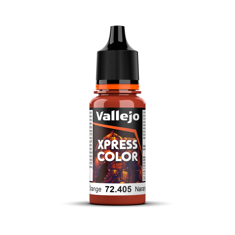 Vallejo Game Xpress Color 72405 Martian Orange – 18 Ml Acrylfarbe Für Miniaturen & Modellbau