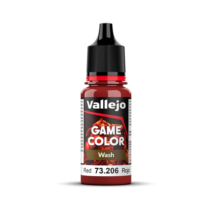 Vallejo festék 73.206 Wash Red 18ml Game Color