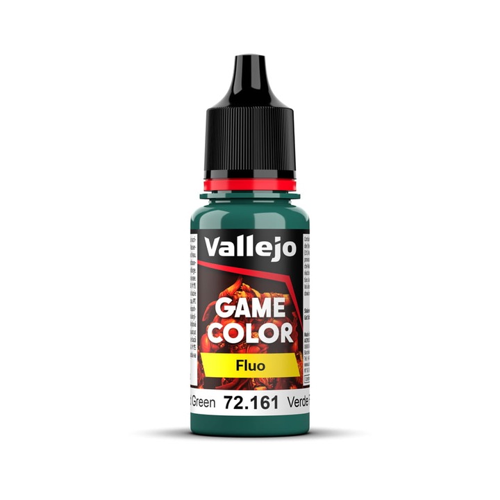 Vallejo festék 72.161 Fluo Cold Green 18ml Game Color