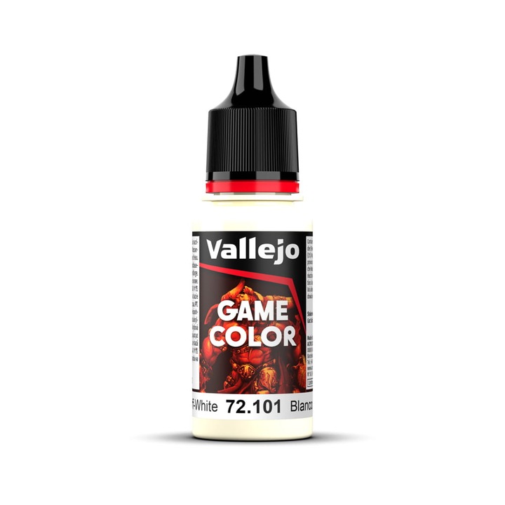 Vallejo festék 72.101 törtfehér 18ml Game Color
