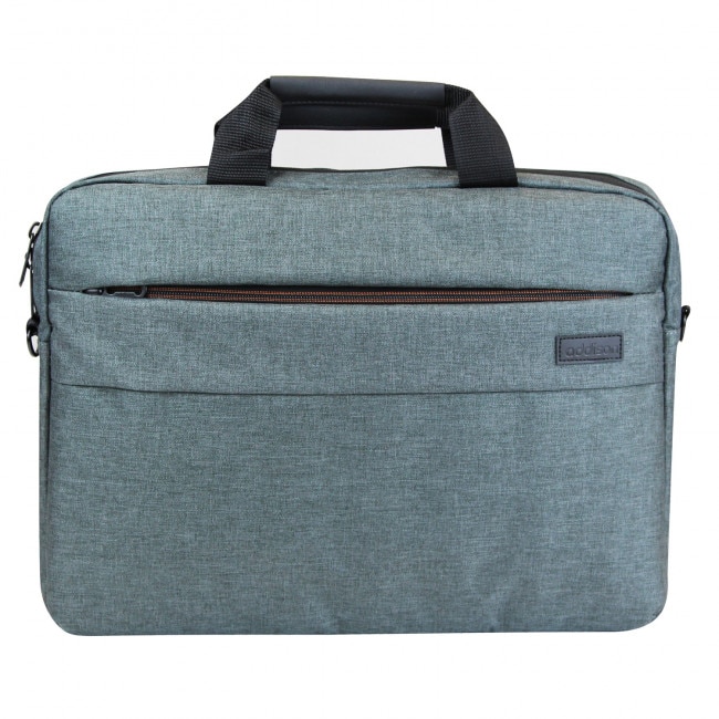 Geanta laptop, Addison, Nylon, Gri