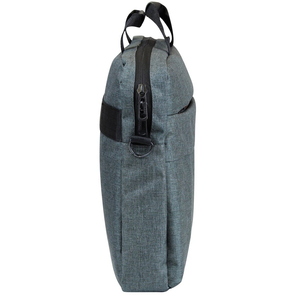 Geanta laptop, Addison, Nylon, Gri