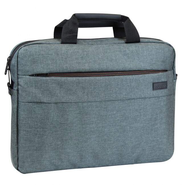 Geanta laptop, Addison, Nylon, Gri