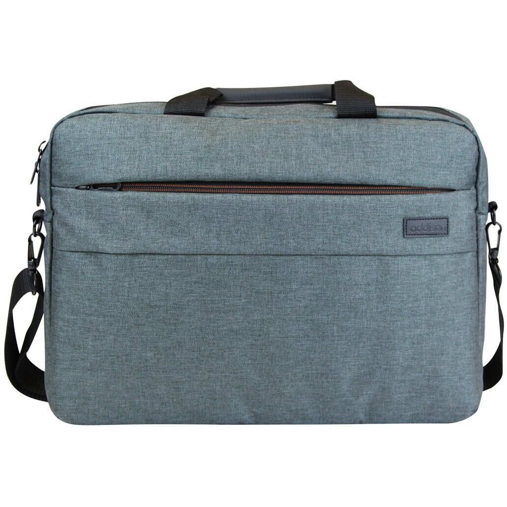 Geanta laptop, Addison, Nylon, Gri