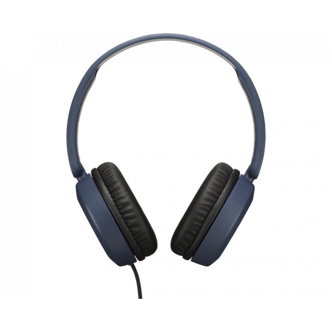 Casti JVC HA-S31M-A-EX, Cu Fir, On-Ear, microfon, albastru