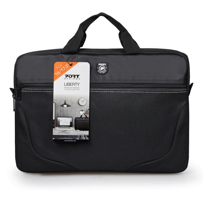 Geanta laptop, Port Designs, Poliester, Negru