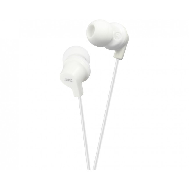 Casti audio cu fir JVC In-Ear HA-FX10-WE, Alb