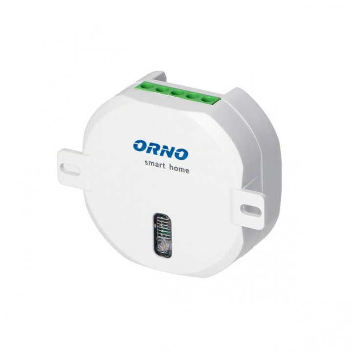 Vezeték nélküli relé, Smart Home redőnyökhöz/rolókhoz, Orno, Rádióvevő, Fehér