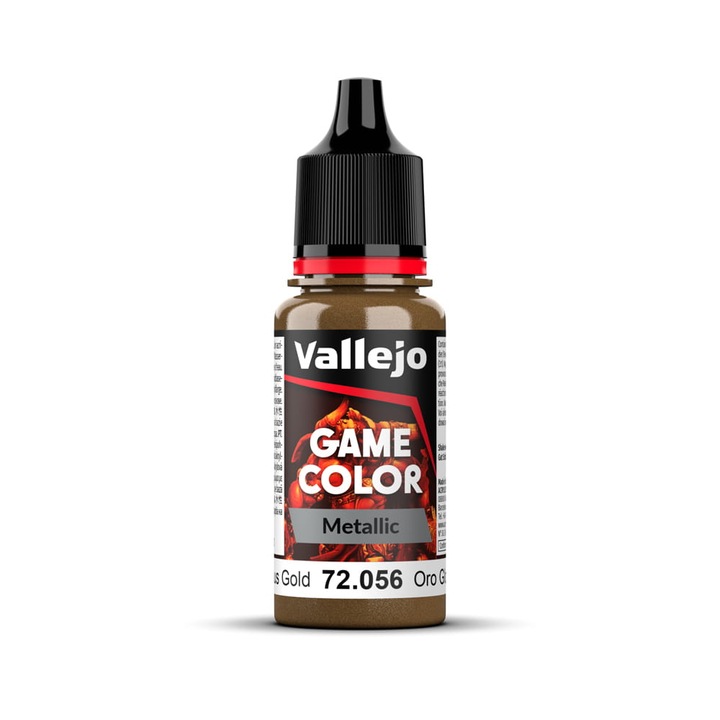 Vallejo festék 72.056 Metal Glorious Gold 18ml Game Color